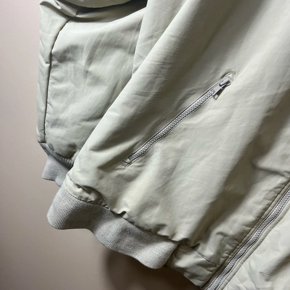 Lands' End Vintage 90s‎ Tan Squall Jacket XL  46/48 Gorpcore Fleece Lined